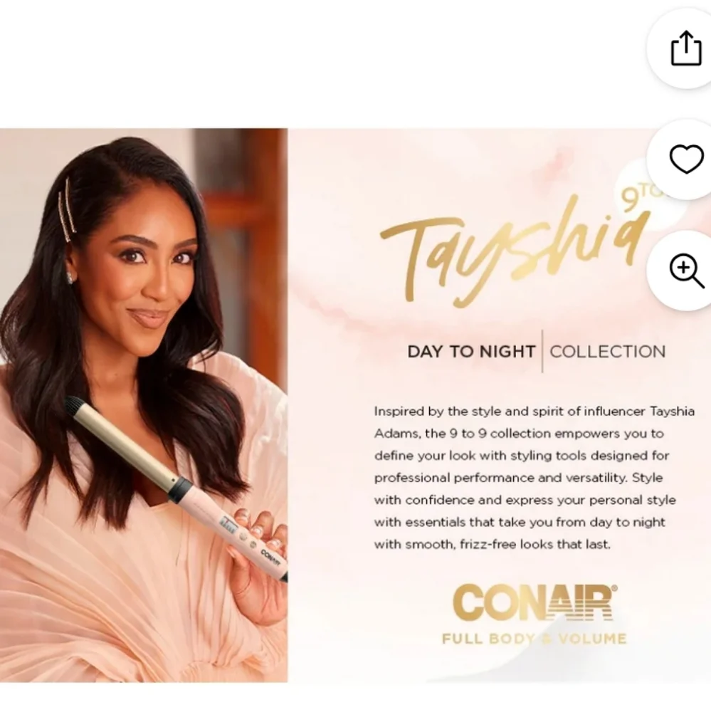Conair Gold Curling Wand Set Tayshia Customized Waves